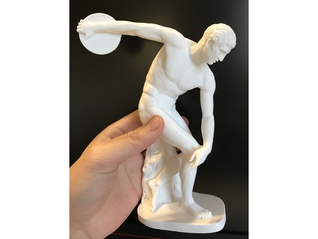 Discobolus no support (The Discus Thrower)