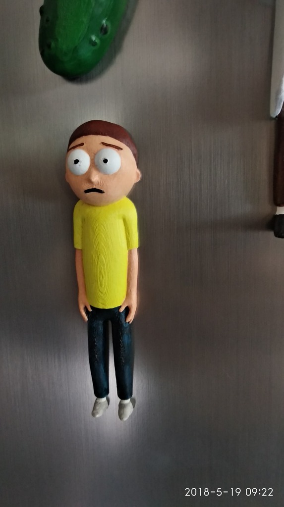 Morty Smith (from Rick and Morty) FRIDGE MAGNET