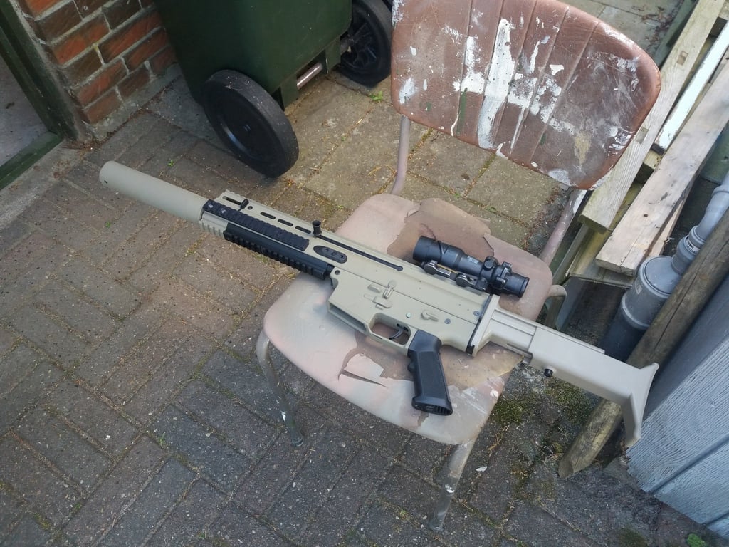 Airsoft Scar L stock