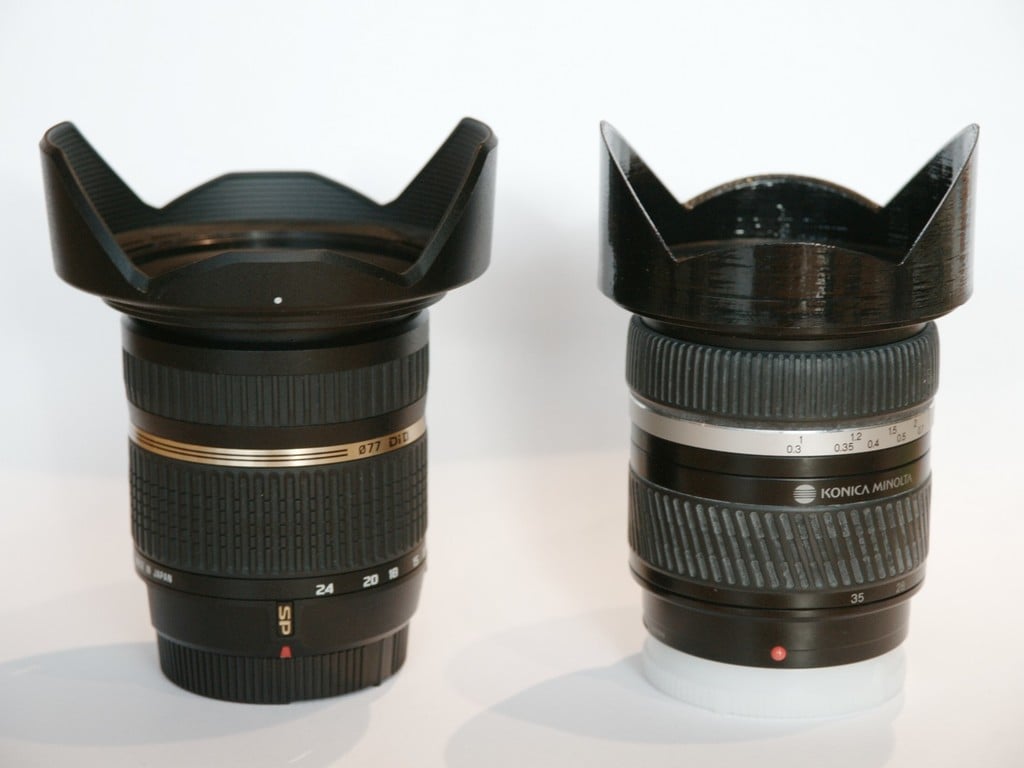 Lens Hood for Sony Tamron Minolta super wide agle zooms