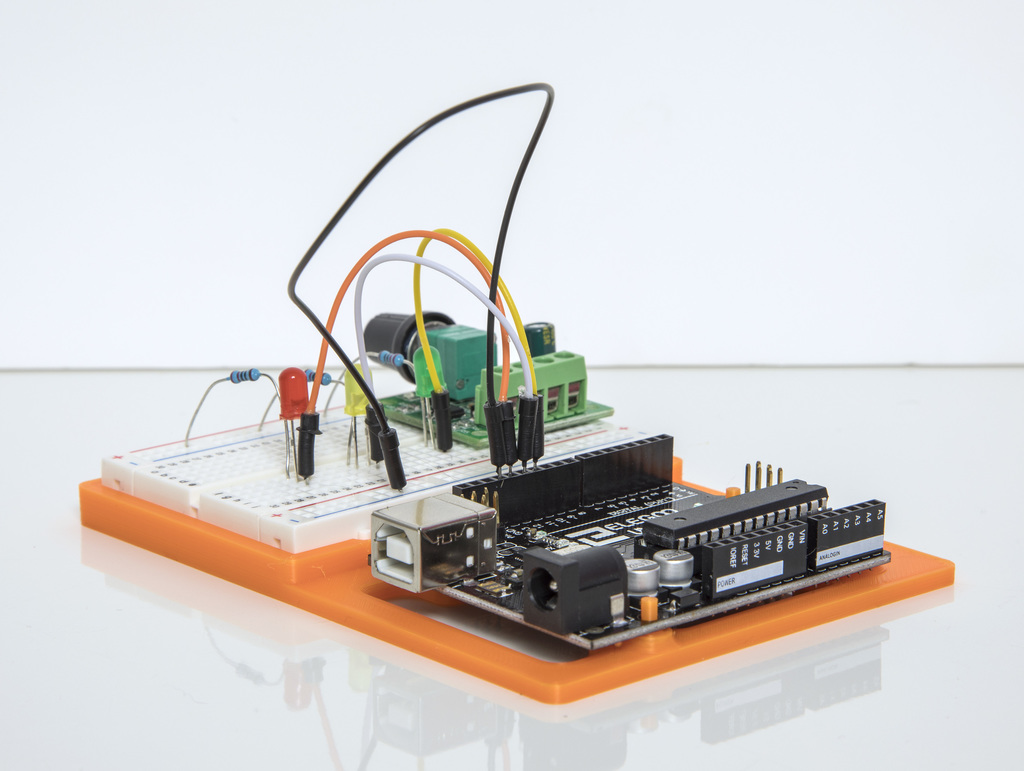 Arduino Uno R3 Project Holder Small Breadboard