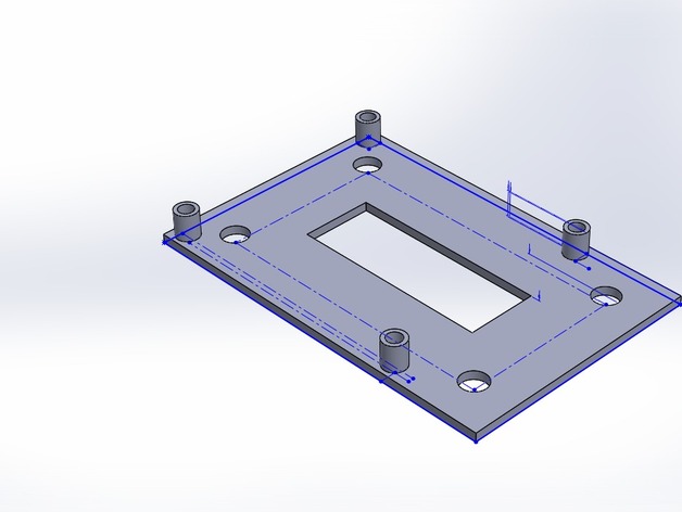 Odroid C1 Mounting Plate