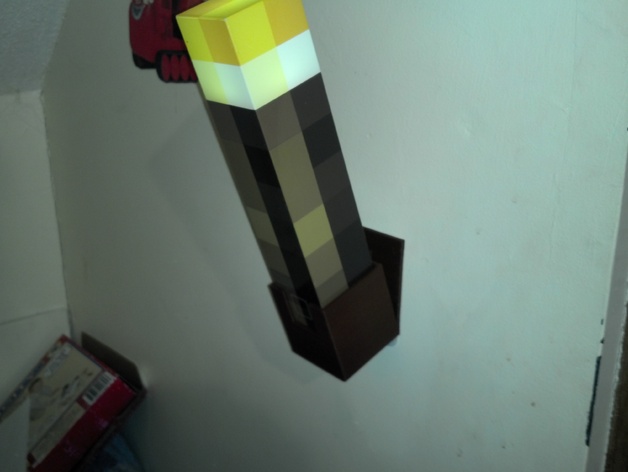 Minecraft Torch Holder
