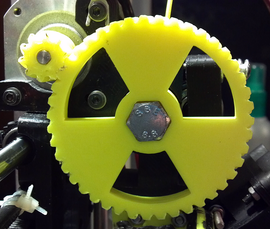 Prusa I3 Rework Drop In Replacement/Upgrade Herringbone Gear Set with Solidworks 2014 source