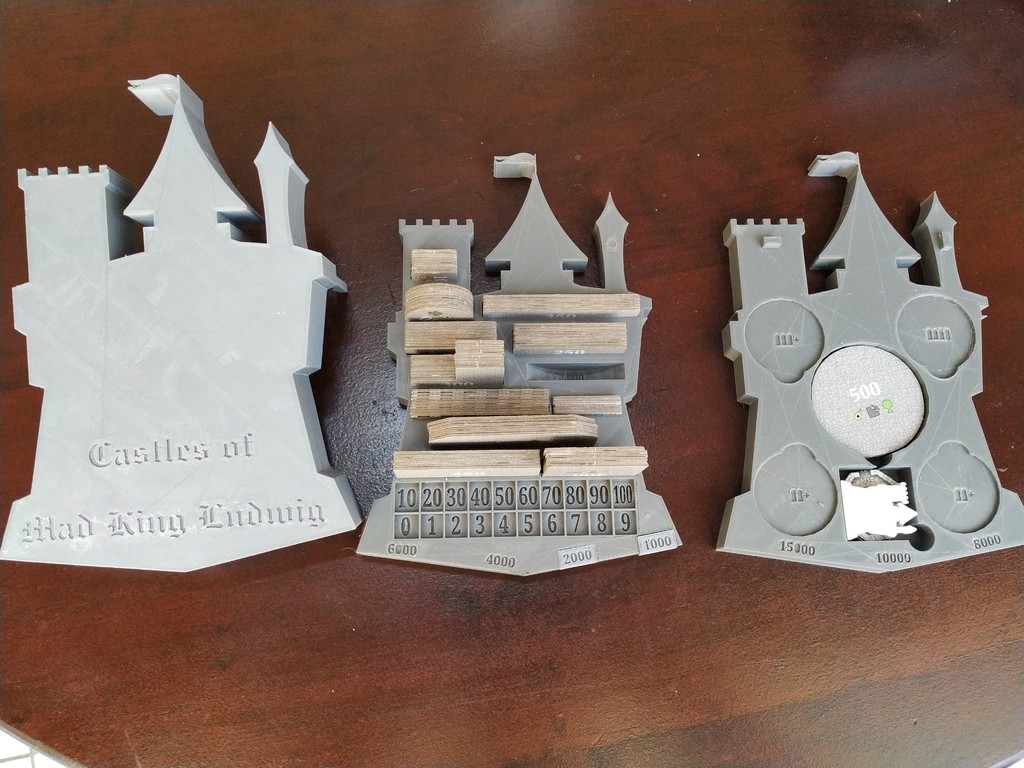 Castles of Mad King Ludwig - Travel box