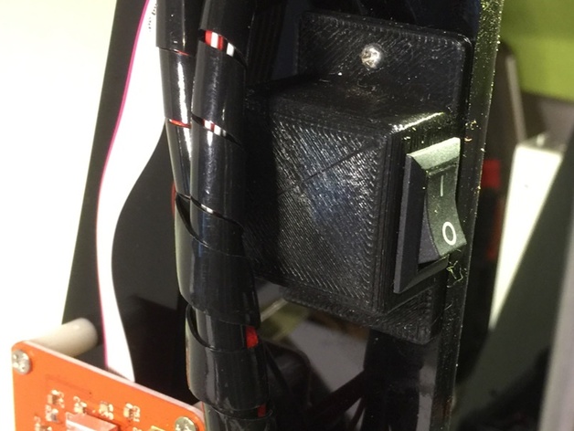 LED light switch for prusa I3 3D printer
