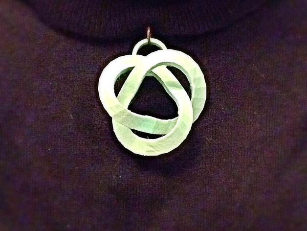 Abstract Knot Pendant