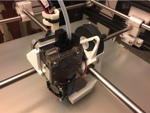 Direct Drive Extruder Carriage for Eustathios Spider V2