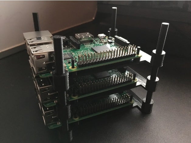 Raspberry Pi Stackable Tray
