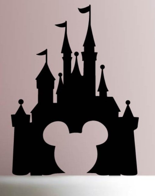 Disney Castle cake topper 