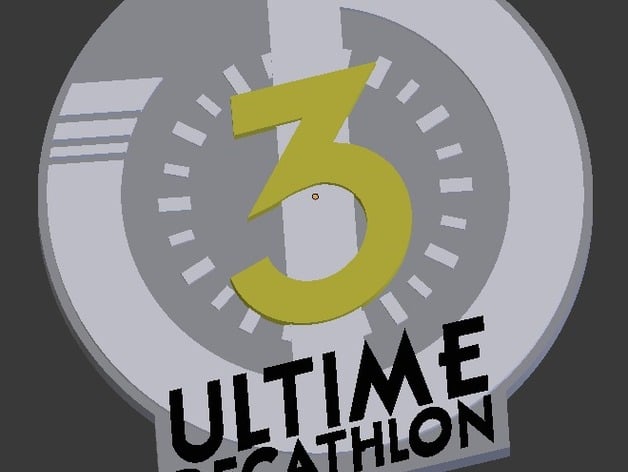 Ultimate Decathlon speedrun challenge logo