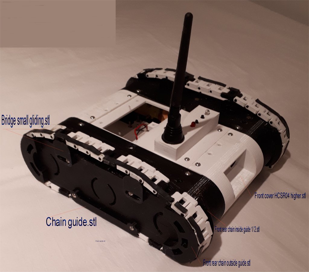 Arduino Robot Tank additional parts