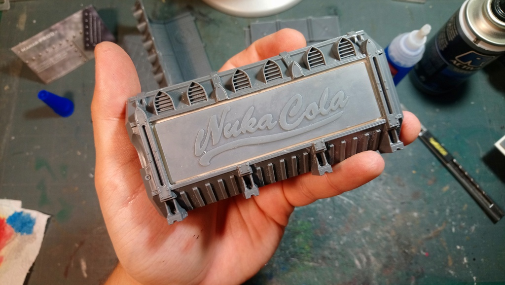 Fallout Nuka Cola 40k Container decoration