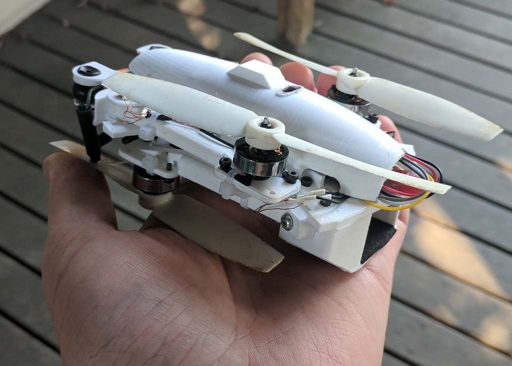 Mini foldable quadcopter V3