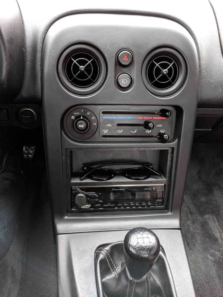 Miata Radio Center Console Adapter