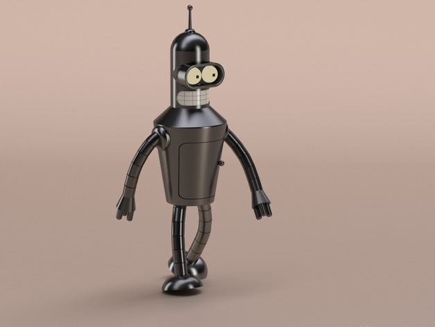 Bender from Futurama (black version)