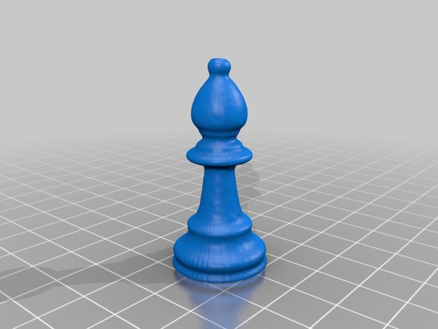 Single Bishop Chess Piece