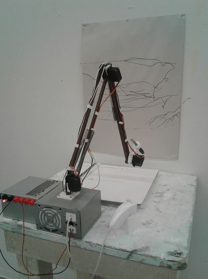 Robotic drawing arm