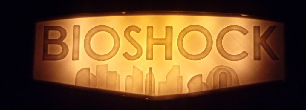 backlight for bioshock logo 