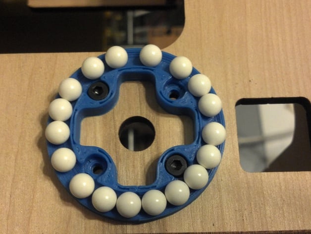 Low-friction Filament Reel Mount for Makerbot