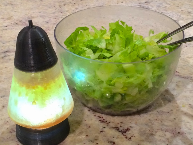 Lava Lamp salad dressing dispenser: Groovy!!!