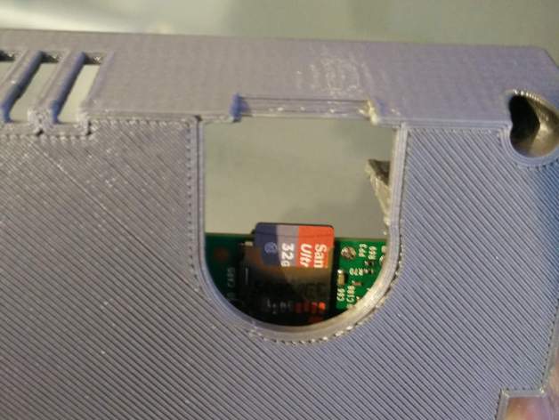 Raspberry Pi B+ Mini Classic NES case bottom part