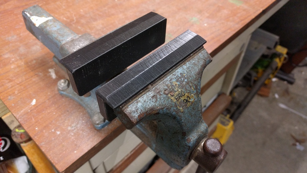 Universal Magnetic Vise Jaw Protector - without profile