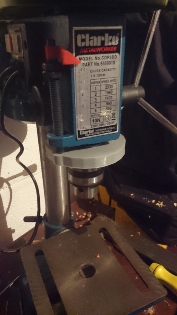 Depth Stop for Clarke CDP5 Drill Press