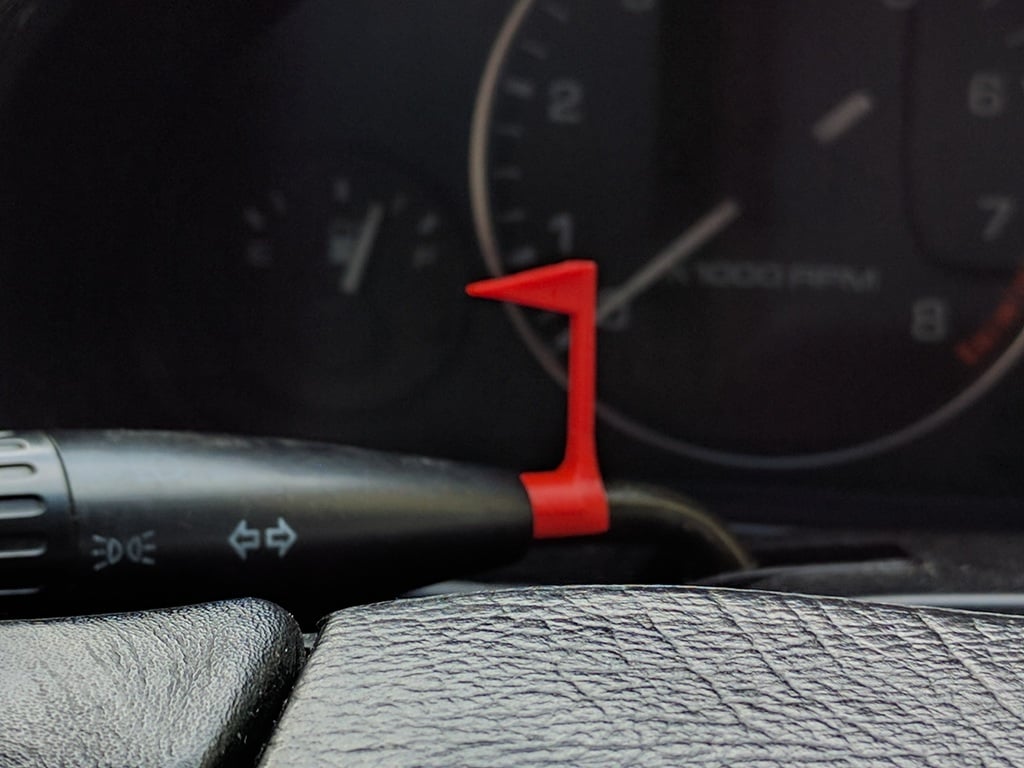 Mazda Miata Low Fuel Flag