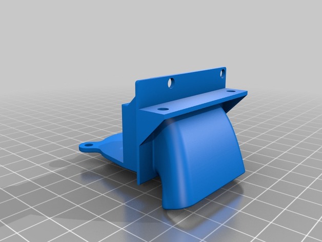 Blower Duct for Raise3D printers
