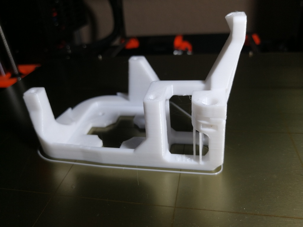 New P.I.N.D.A. holder on Trianglelab Titan Extruder mount for "Prusa i3 MK2 Upgrade kit for E3D Titan Extruder by S±E"