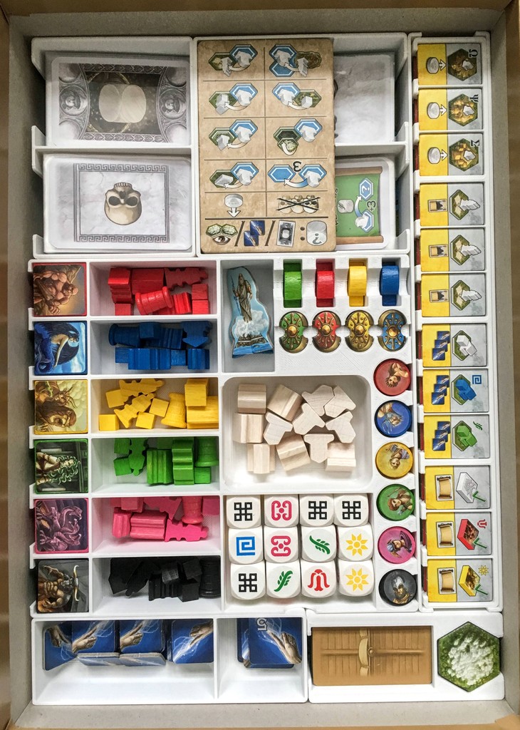 Oracle of Delphi game insert/organizer