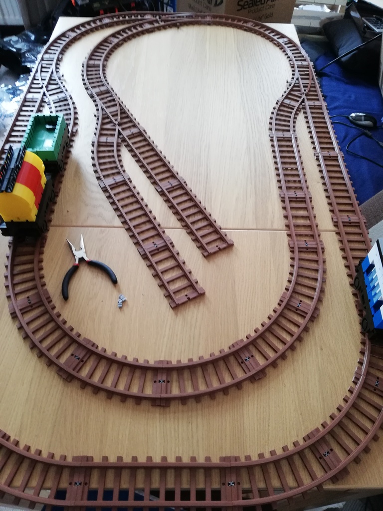 Tracks for TKTrain - A kBricks based train system
