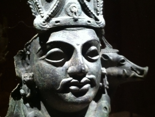 Mask of Vishnu as Para Vasudeva