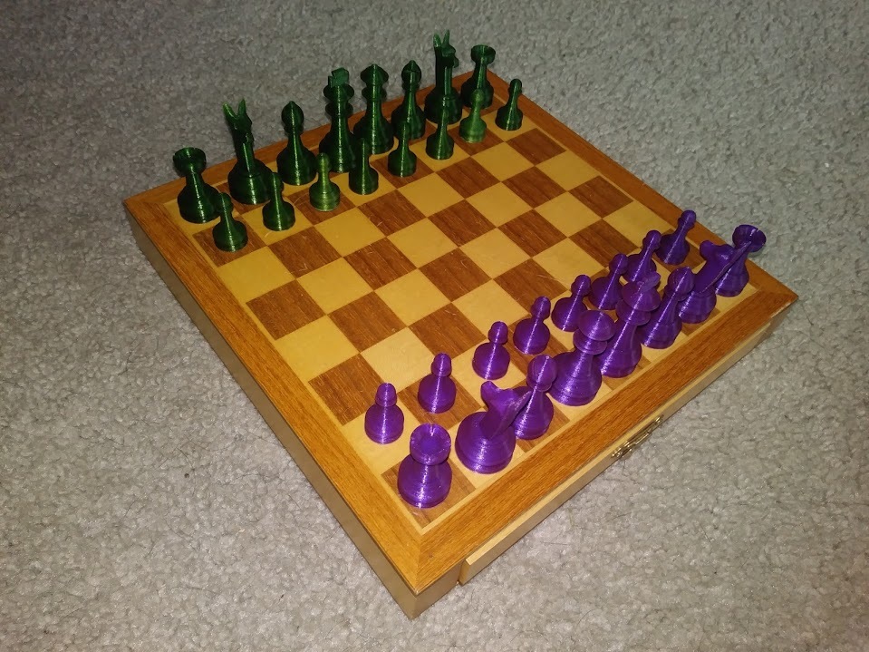 Chess set-alpaca knight