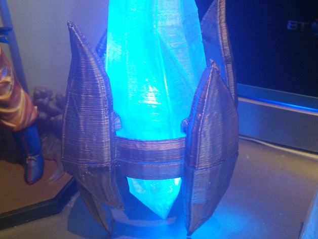 Protoss pylon with light
