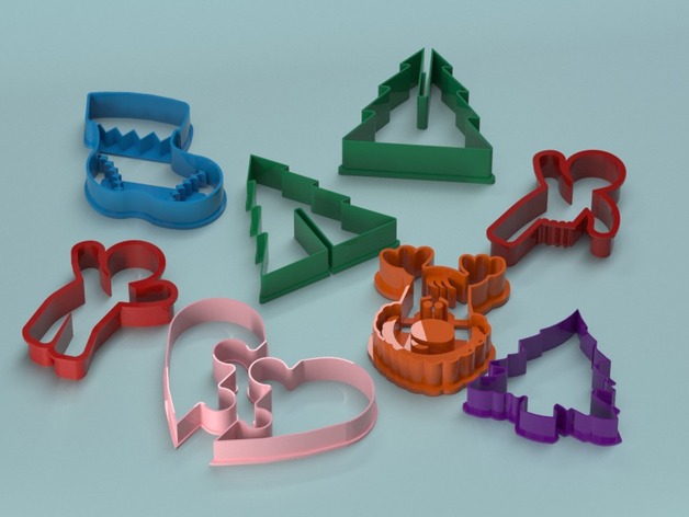 Merry Christmas! Cookie Cutters Collection! :)