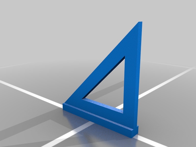 3" Mini Triangle Square