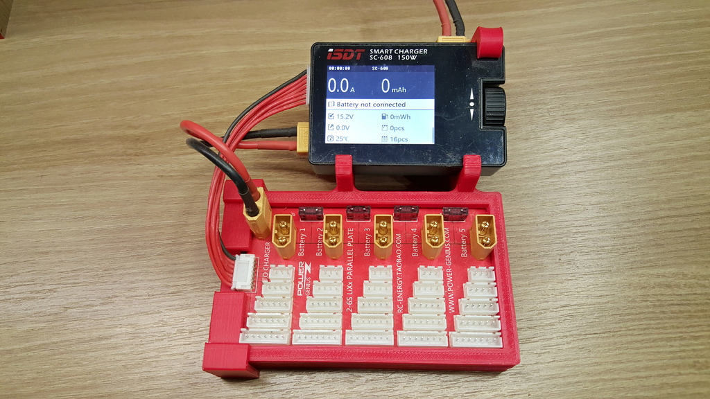 ISDT SC-608+Parallel Charging Board holder