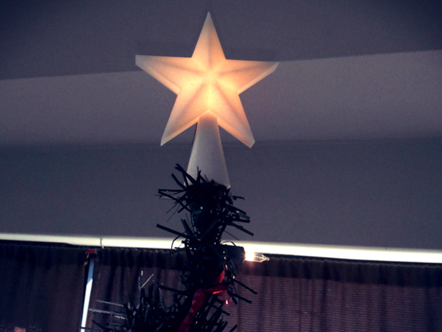 Desktop Christmas Tree Star Topper