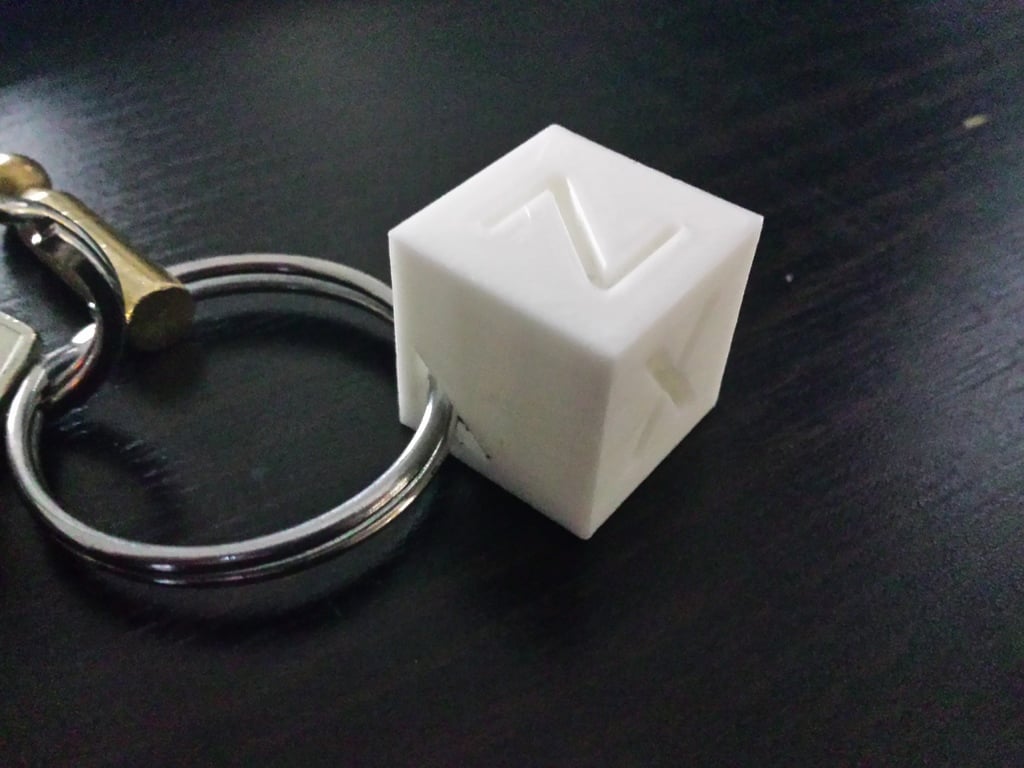 Calibration Cube Keychain