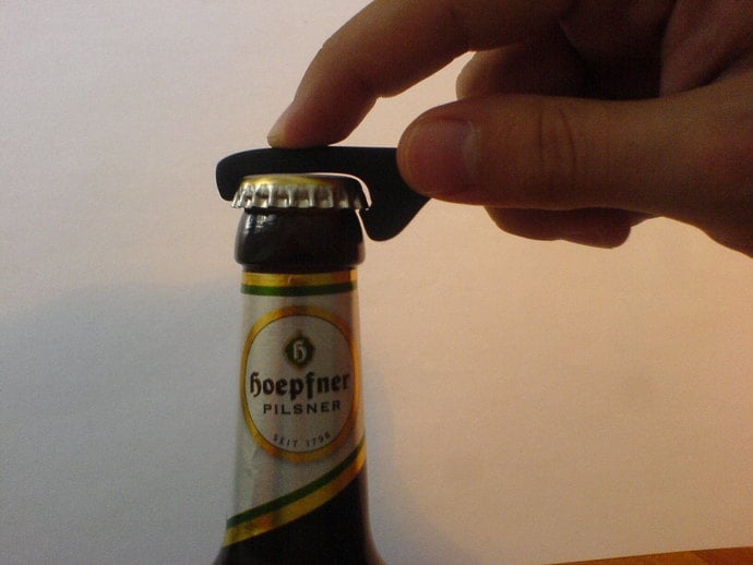Bottle Opener Without Metal
