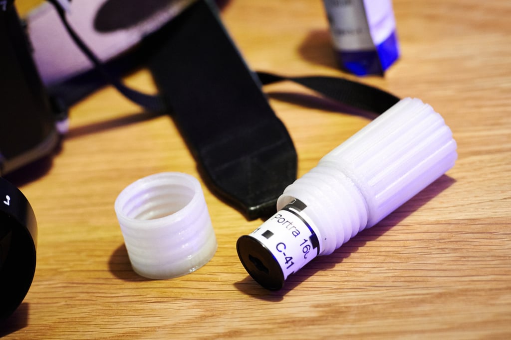 Container tube for 120mm film roll