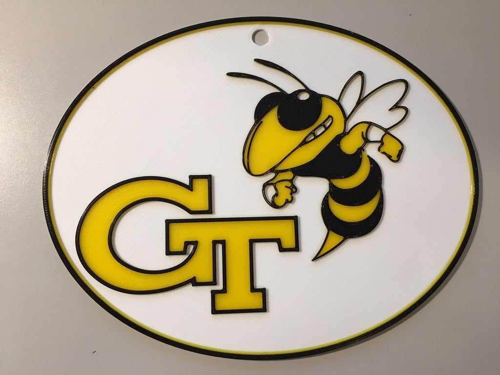 Georgia Tech Yellow Jacket Emblem