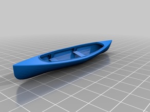 Canoe 3D model