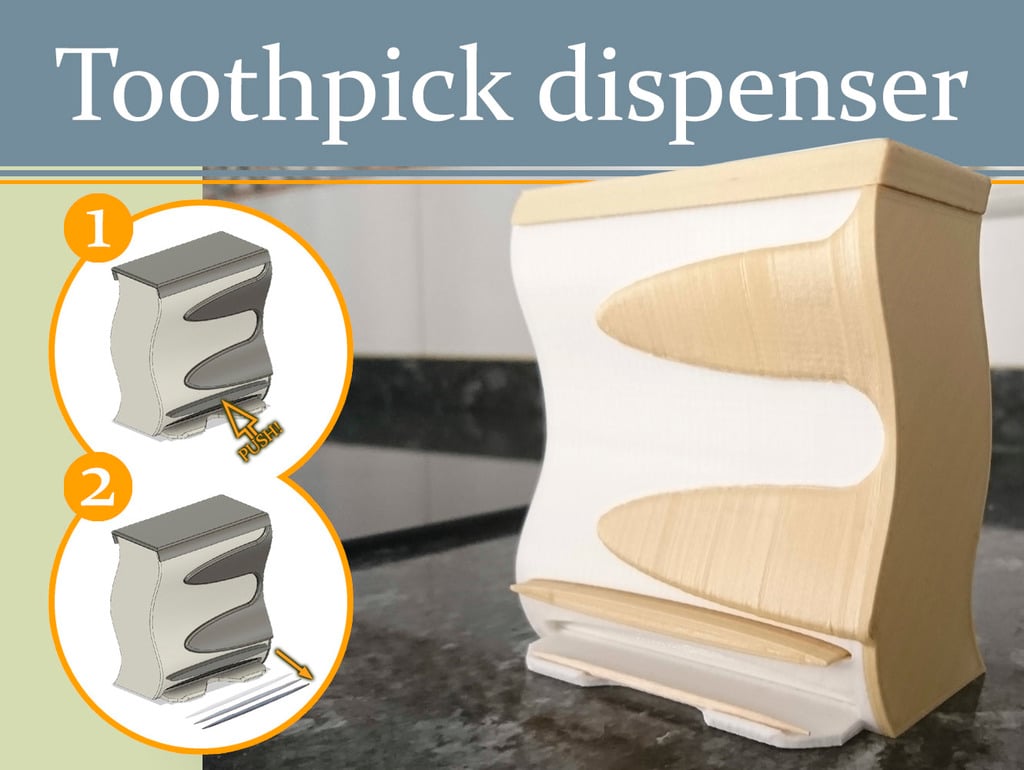 Toothpick dispenser