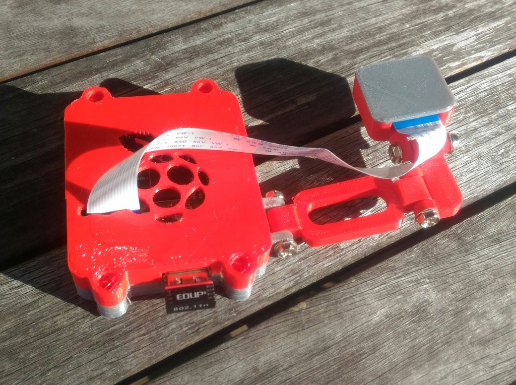 Raspberry Pi A+ & 3A+ case with picamera arm