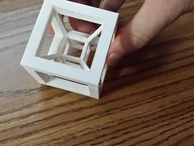 ADHD Cube (Hypercube/4th dimensional object)