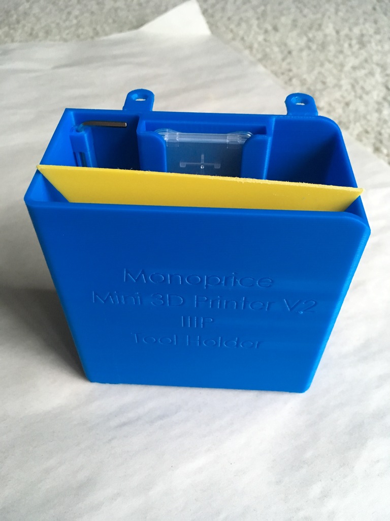 Monoprice Mini 3D Printer V2 Tool Holder