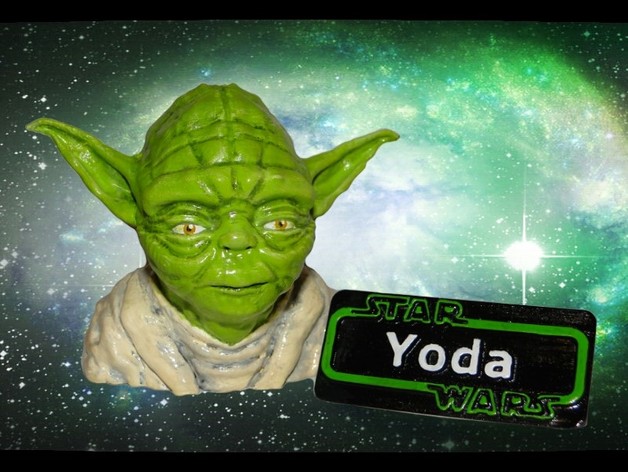 Star Wars - Yoda Name Plate